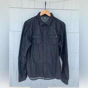 Diesel Men’s Black Denim Shirt